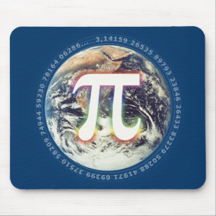 Pi Day on Earth Wiskunde vieren Muismat