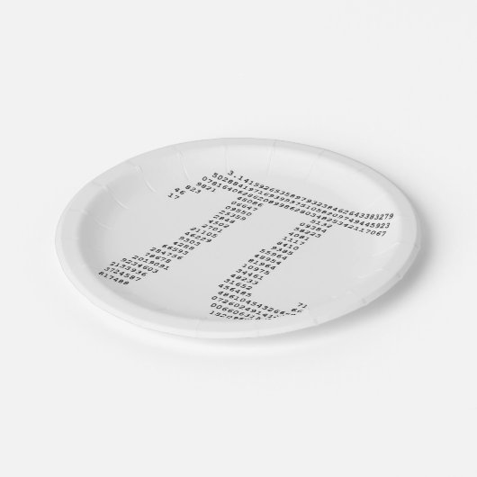 "Pi Day" Papieren Bordje (Gekanteld)