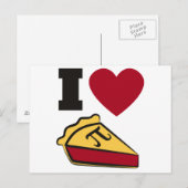 Pi Day Party Briefkaart (Voorkant / Achterkant)