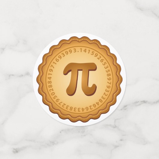 Pi Day Party Confetti (Kleine voorkant)