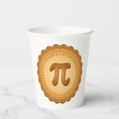 Pi Day Party Papieren Bekers (Achterkant)