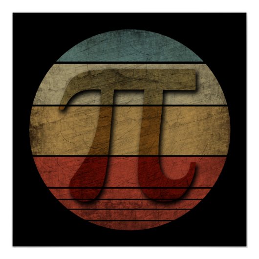 PI DAY  PERFECT POSTER (Voorkant)