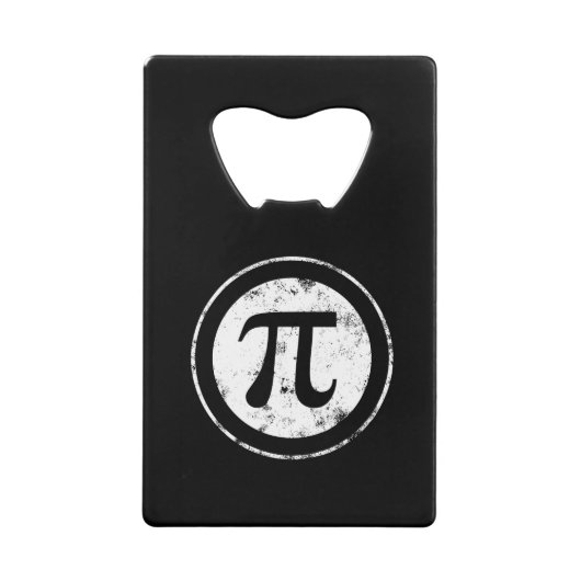 Pi Day Pi-Wiskunde Creditkaart Flessenopener (Voorkant)