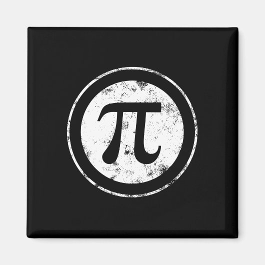 Pi Day Pi-Wiskunde Magneet (Voorkant)