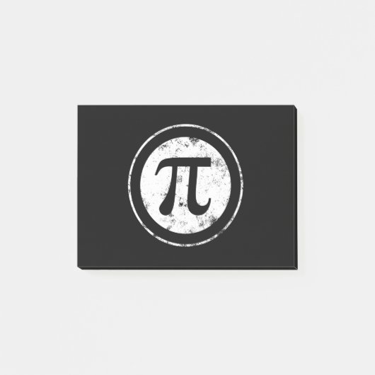 Pi Day Pi-Wiskunde Post-it® Notes (Voorkant)