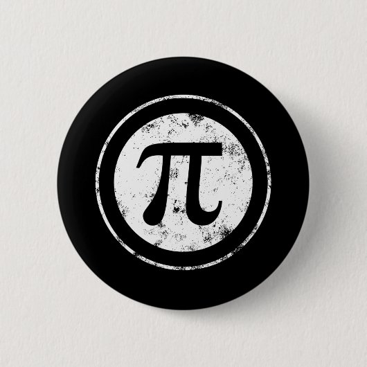 Pi Day Pi-Wiskunde Ronde Button 5,7 Cm (Voorkant)