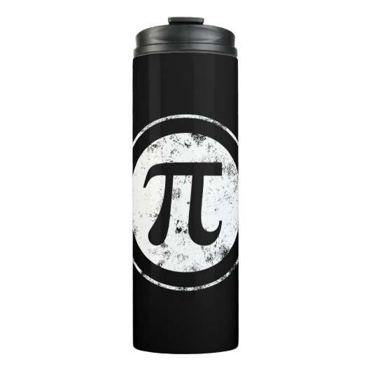 Pi Day Pi-Wiskunde Thermosbeker (Voorkant)
