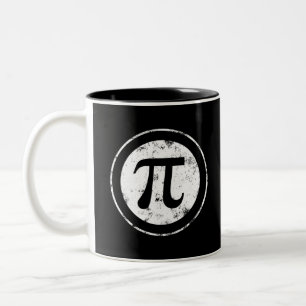 Pi Day Pi-Wiskunde Tweekleurige Koffiemok