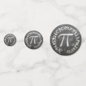 Pi Day PiDay Chalkboard Education Confetti (Achterkanten)