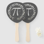 Pi Day PiDay Chalkboard Education Handwaaier (Voorkant en achterkant)