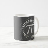 Pi Day PiDay Chalkboard Education Koffiemok (Voorkant rechts)