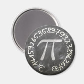 Pi Day PiDay Chalkboard Education Magneet (Voorkant / Achterkant)