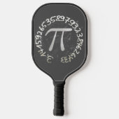 Pi Day PiDay Chalkboard Education Pickleball Paddle (Achterkant)