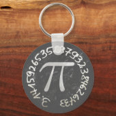 Pi Day PiDay Chalkboard Education Sleutelhanger (Voorkant)