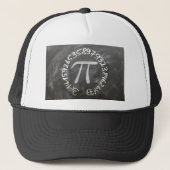 Pi Day PiDay Chalkboard Education Trucker Pet (Voorkant)