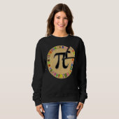 Pi Day Pie Funny Wiskunde Leerstudenten Kinder Wis Trui (Voorkant volledig)