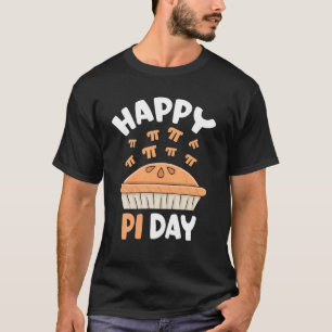 Pi Day Pie Kinderen Toddler Pi Day T Youth Pi Symb T-shirt