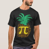 Pi Day Pineapple Math  Teacher 3 14 Symbol Mathema T-shirt (Voorkant)