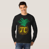 Pi Day Pineapple Math  Teacher 3 14 Symbol Mathema T-shirt (Voorkant volledig)