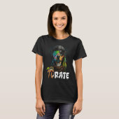 Pi Day Pirate Dog 3 14 Funny Math Science Teacher T-shirt (Voorkant volledig)