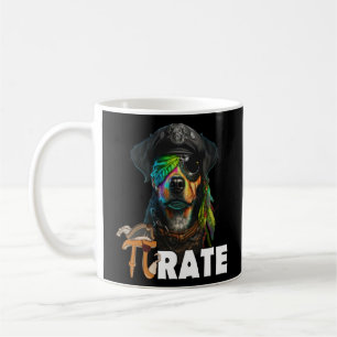 Pi Day Pirate Dog 3 14 Wiskunde Science Teacher Pi Koffiemok
