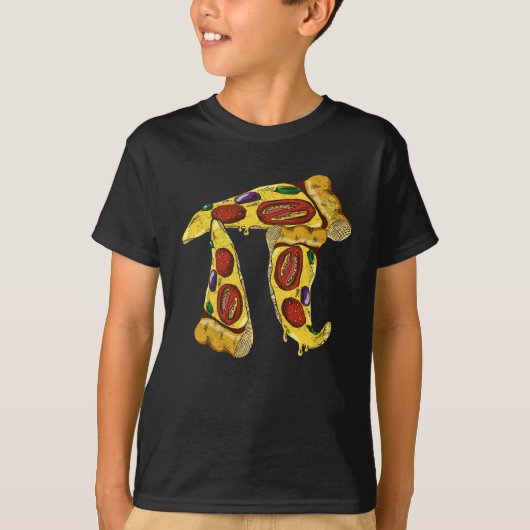 Pi Day Pizza Pi Funny Wiskunde Food 3 14 T-shirt (Voorkant)