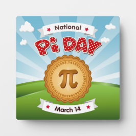 Pi Day Plaque Fotoplaat