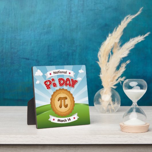 Pi Day Plaque Fotoplaat (Insitu)