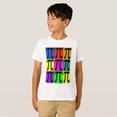 Pi Day POPART-cadeaus T-shirt (Voorkant volledig)