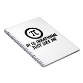 PI DAY QUOTES FOR LIFE, WISKUNDE LOVERS, WISKUNDE  NOTITIEBOEK (Rechterzijde)
