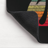 Pi Day Retro Wiskunde geek leraar student Hap Muismat (Hoek)
