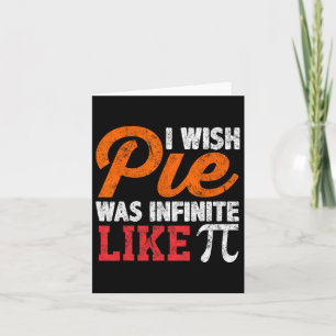 Pi Day Schattigee Geek Pie op Pi Day Wiskunde Love Kaart