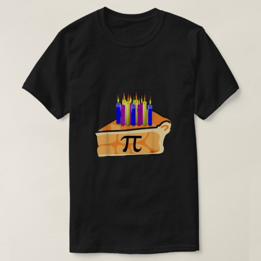 Pi-day-Shirt 3 14 Wiskunde geek pen met kand T-shirt (Design voorkant)
