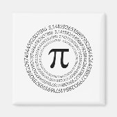 Pi Day Shirt Funny Pi Tshirt Gift for wiskunde Lov Magneet (Voorkant)