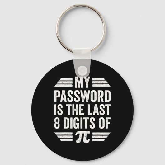 Pi Day Shirt Kinder Sleutelhanger (Voorkant)
