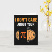 Pi Day Shirt Pi Symbool Ui Grappig Wiskunde Docent Kaart (Gele Bloem)
