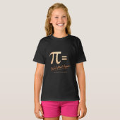 Pi Day Shirt – PI = We’ll Meet Again – Modern Math (Voorkant volledig)