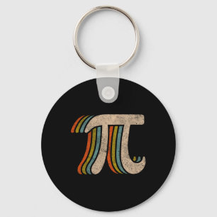 Pi Day Shirt Spiral Pi Wiskunde Docent Student Kin Sleutelhanger