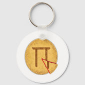 Pi Day Slice Sleutelhanger (Voorkant)