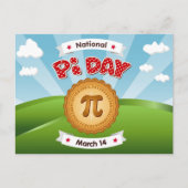 PI Day Sociaal Briefkaart (Voorkant)