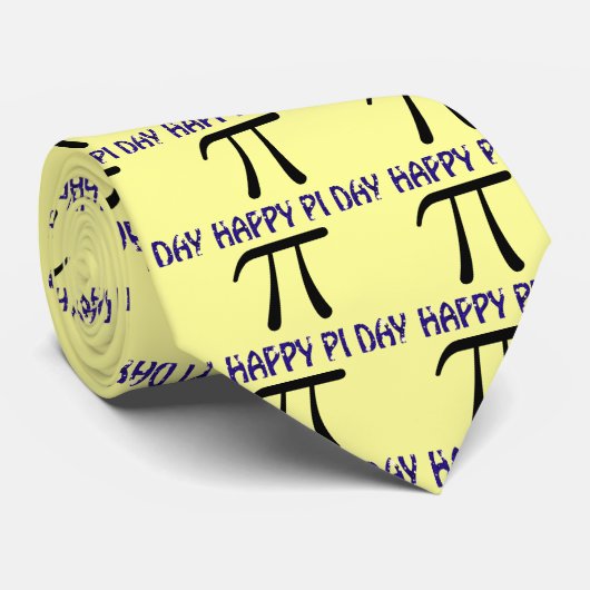 PI DAY STROPDAS (Opgerold)