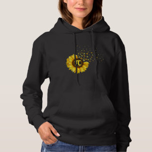 Pi Day Sunflower 3 14 Pi Number Symbool Wiskunde S Hoodie