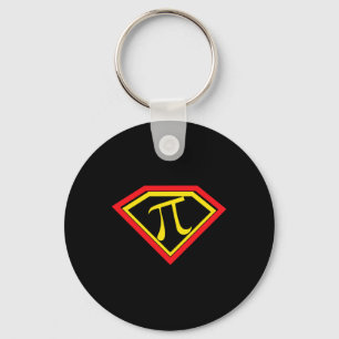 Pi Day Superpi Pi Superheld Wiskunde Docent Mathem Sleutelhanger