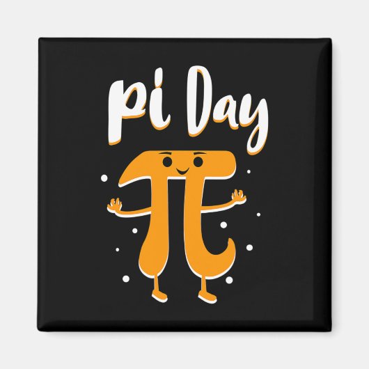 Pi Day Wiskunde Algebra Geeks Studenten Geek Nerd  Magneet (Voorkant)