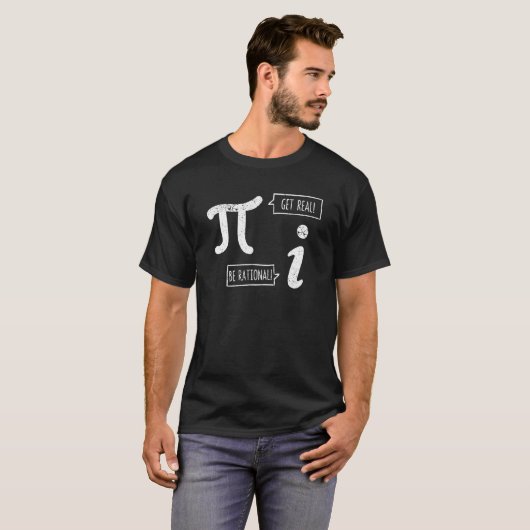 Pi Day Wiskunde docent docent docent docent docent T-shirt (Voorkant volledig)