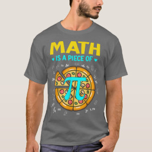 Pi-day Wiskunde is een stuk Wiskunde met bitza  T-shirt