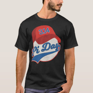 Pi Day Wiskunde leraar Nerd Algebra Pi vriendschap T-shirt