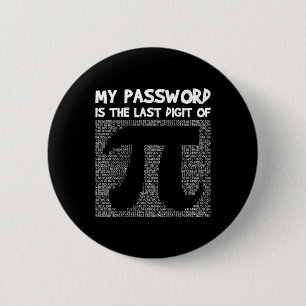 Pi Day Wiskunde leraar student geek Gezegde Funny  Ronde Button 5,7 Cm