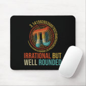 Pi Day Wiskunde Liefhebber Kleding Irrationeel maa Muismat (Met muis)