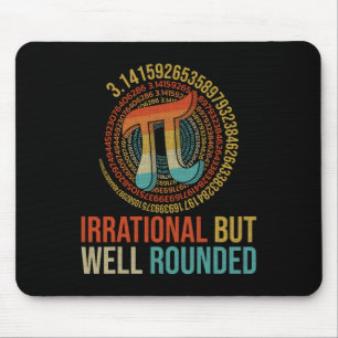 Pi Day Wiskunde Liefhebber Kleding Irrationeel maa Muismat